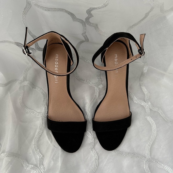 Steven Madden Girl Beella black block heels - Picture 4 of 9